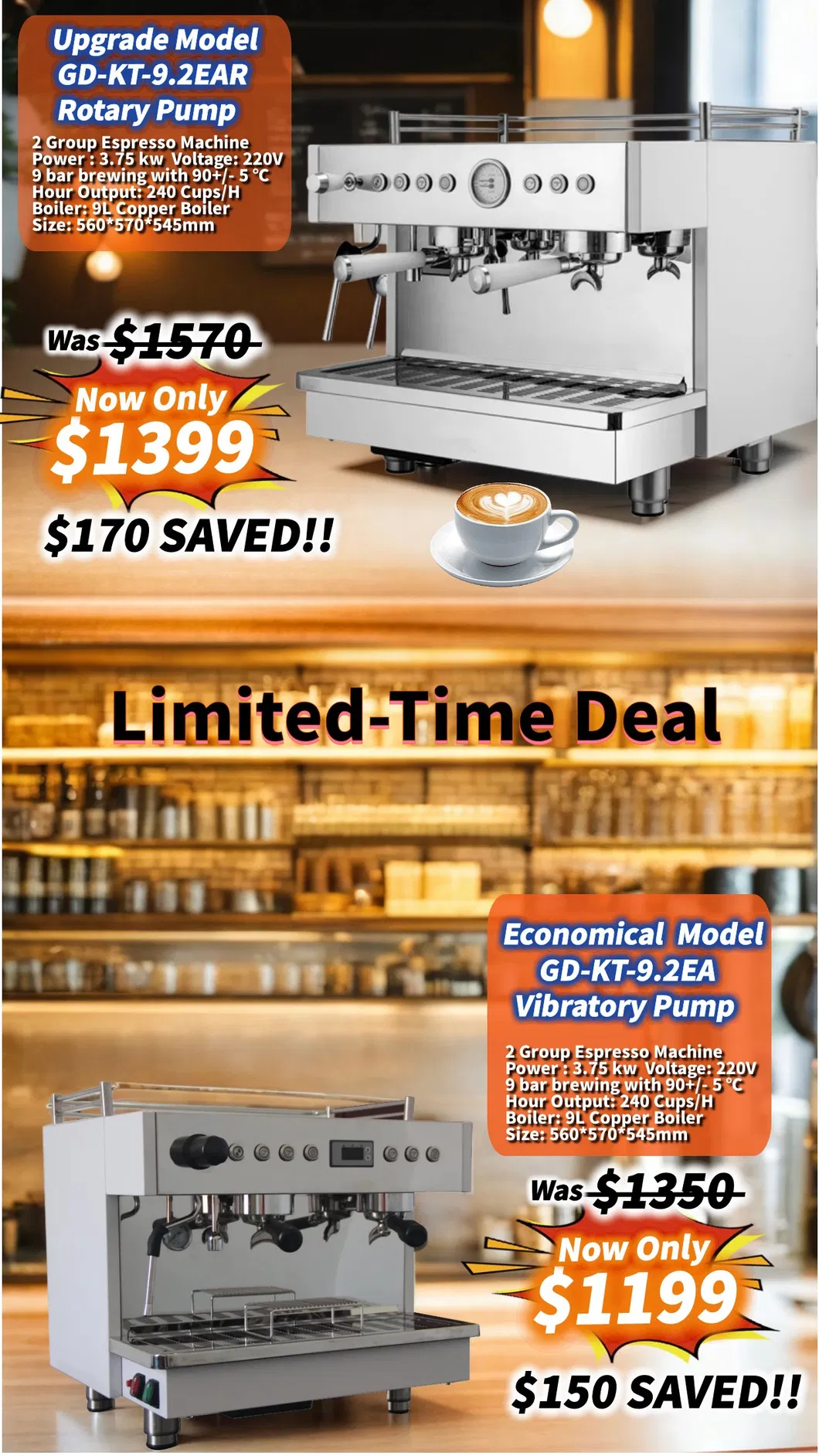 Professional Espresso Machine