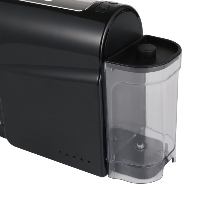 New Design Hotel Use Black Capsule Coffee Maker Machine