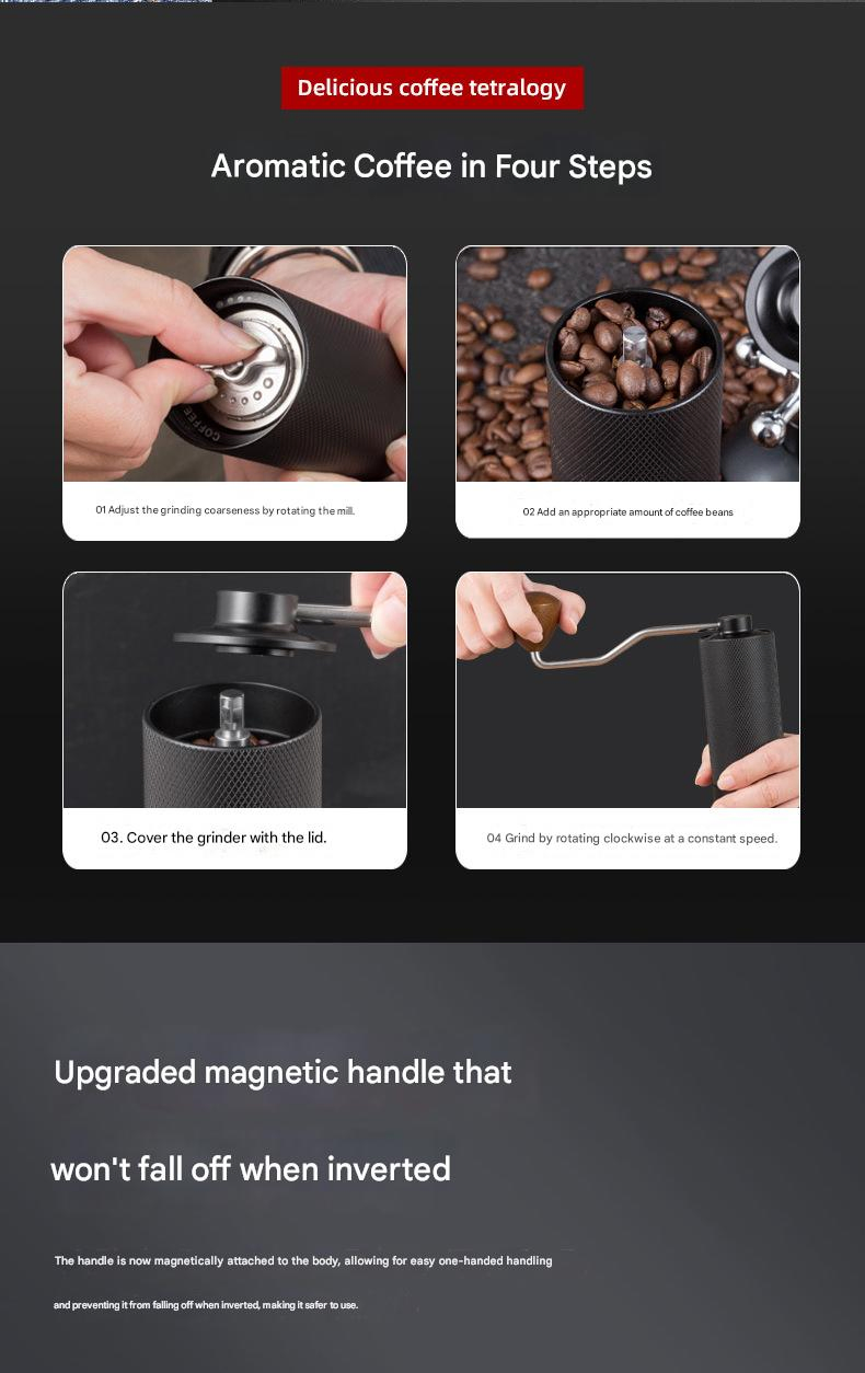 Small Drawer Coffee Station with Portable Espresso Machines and Grinders