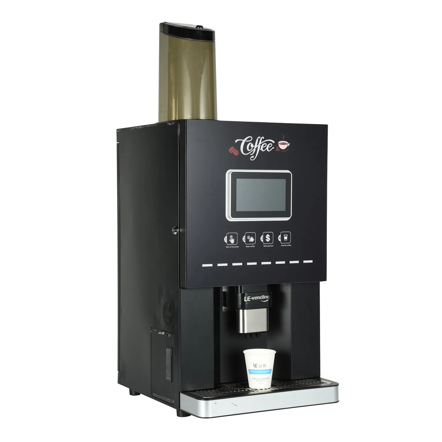 Automatic Cashless Office Coffee Vending Machine