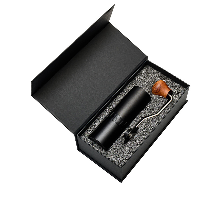 Manual Coffee Grinder Al-Alloy Body 420 Stainless Steel Burr Portable