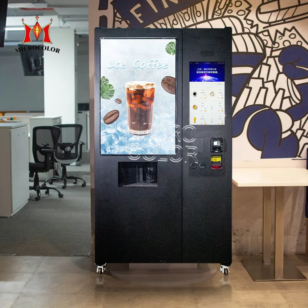 Coffee Vending Machine with Card Payment Quick Espresso Coffee Machine for Restaurant, Home, Office