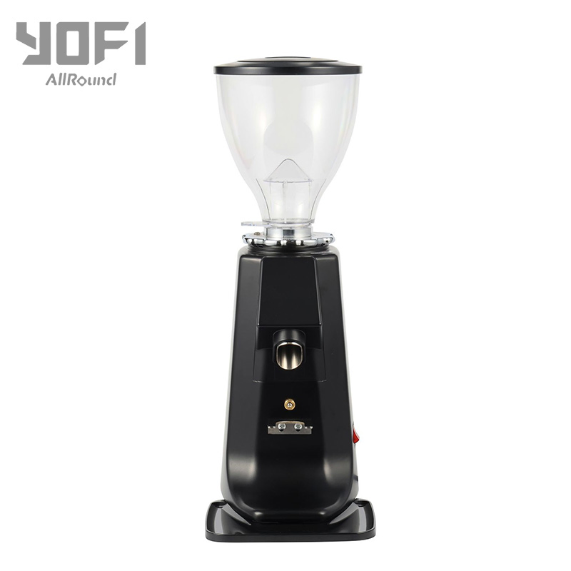 Professional 64mm Flat Wheel Burr Commercial Electric Coffee Grinder