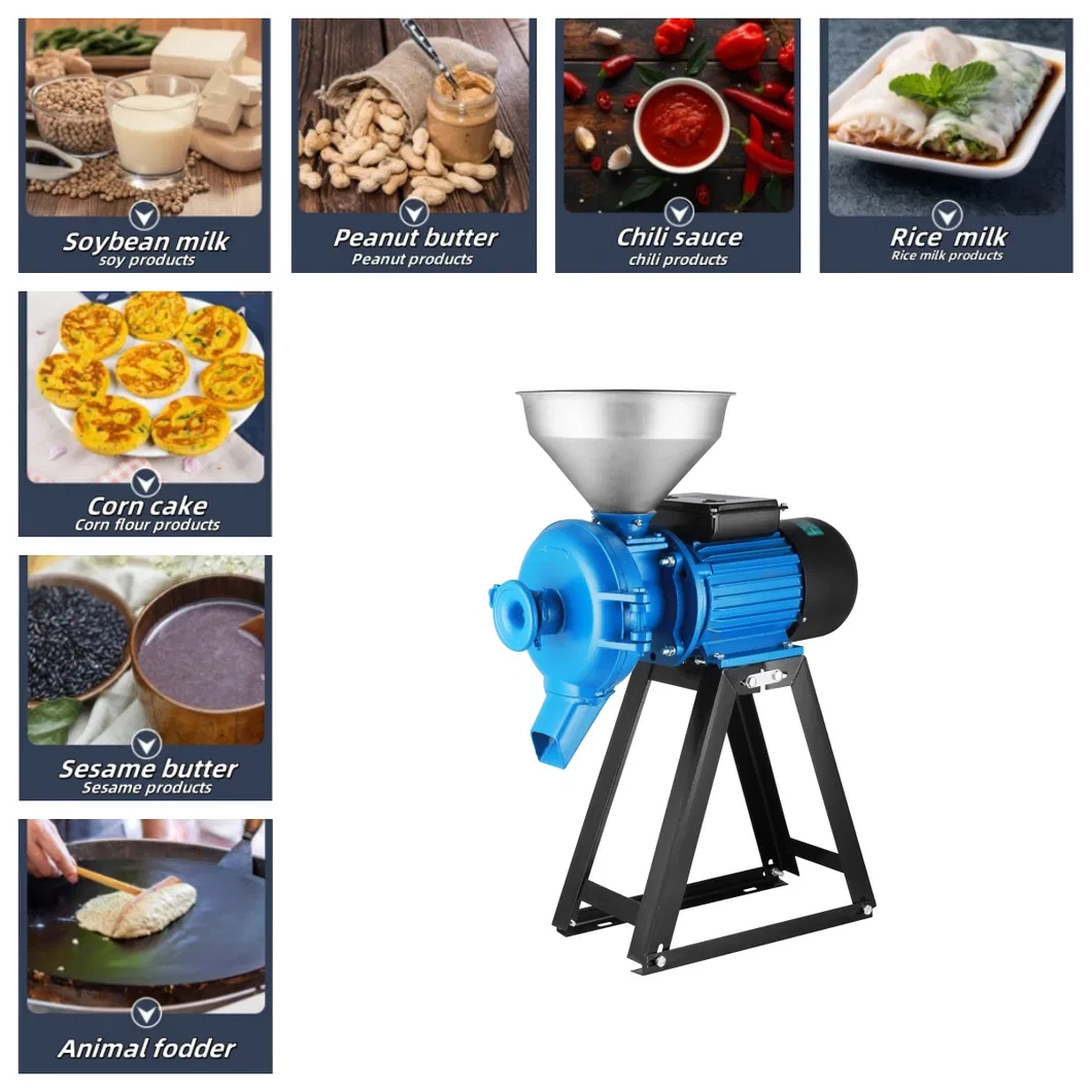 Commercial Grinder Electric Household Coffee Bean Grain Peanut Grinding Machine