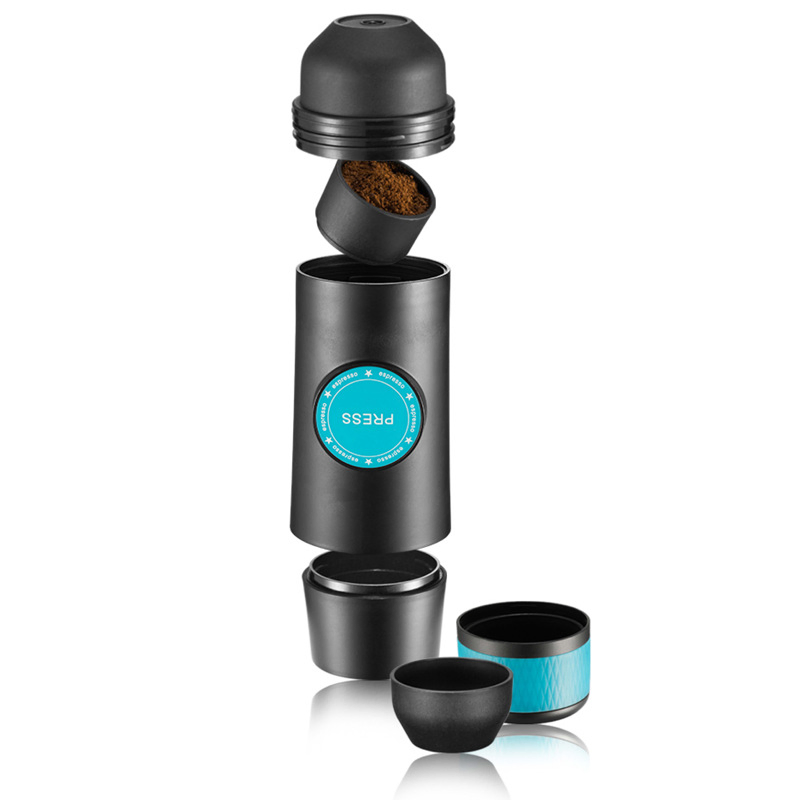 Portable Espresso Coffee Maker Manually Travel Coffee Machine Set, Perfect for Camping
