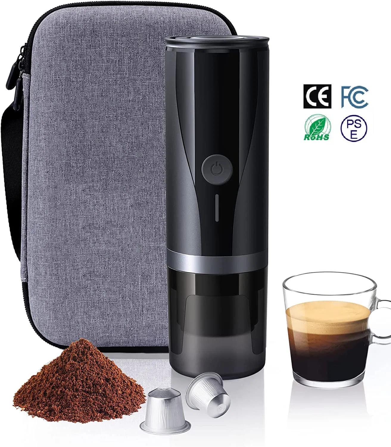 Smart Heating Drip Electric USB Travel Portable Espresso Coffee Maker (PCM03)