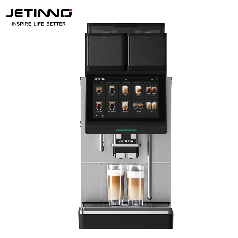 CE Approved Jetinno Jl38A Fully Automatic Coffee Machine with Chocolate Instant Powder Bin