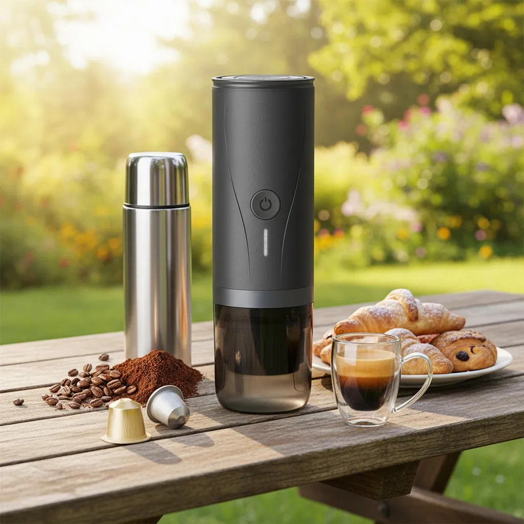 Portable Espresso Coffee Maker Cold Brew Capsule USB Extraction Machine