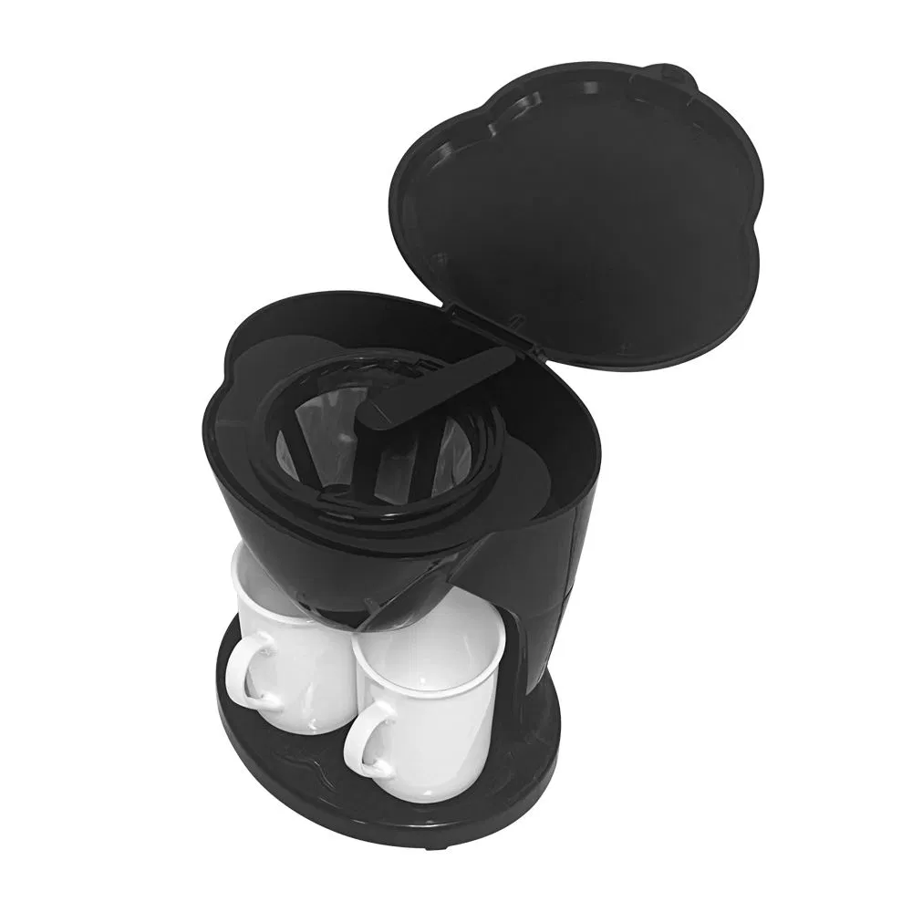 2 Cup Italian Porcelain Drip Coffee Maker Semi-Automatic Machine Us Household Hotel Use