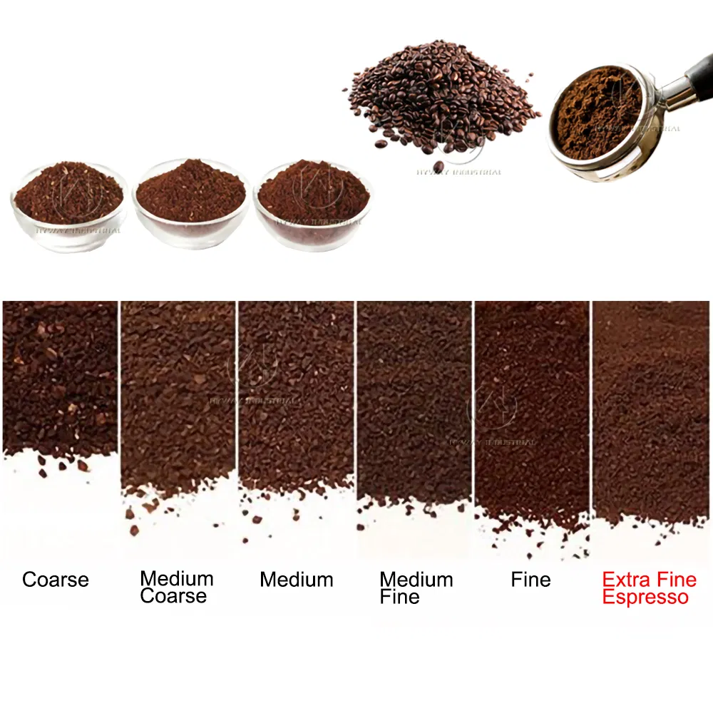 Hy-40/60/100kg Commercial Electric Wheat Maize Grains Spices Flour Mill Milling Espresso Cocoa Bean Coffee Bean Grinder Machine Powder Grinder