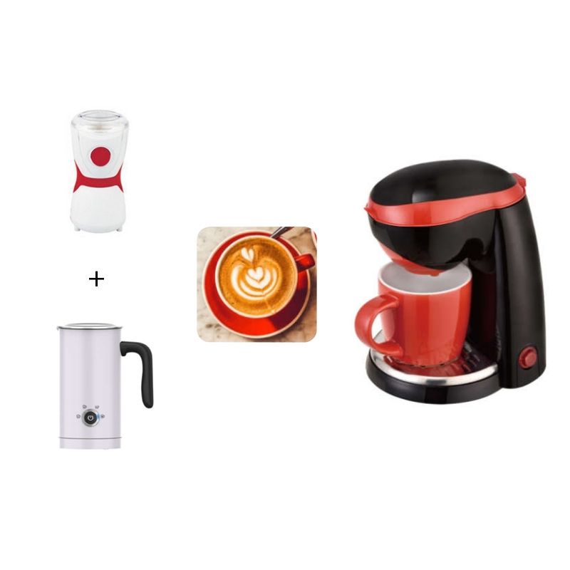 Customizable Electric Home Office Tea &amp; Coffee Maker Small American-Style Drip Filter Coffee Machine