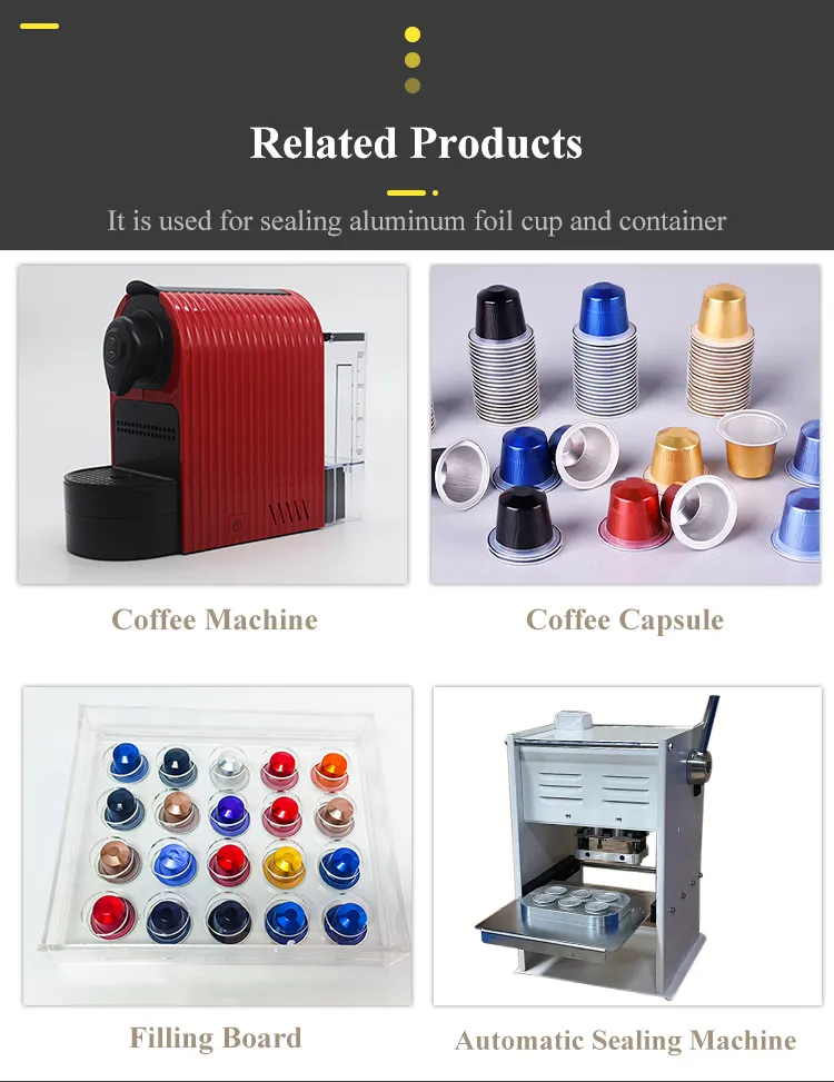 Coffee Capsule Application