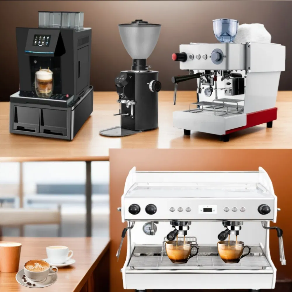 High End American Barista Black Mocha Self Serve Digital Expensive Touch Screen Ground Auto Espresso Maker Coffee Machine for Restaurant Suppliers with Timer