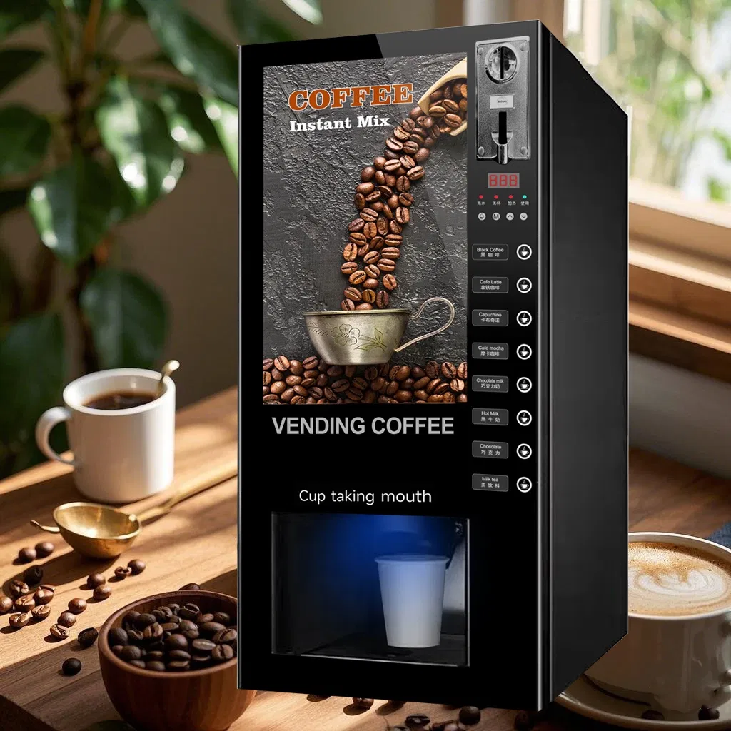 Vending Machine Side View