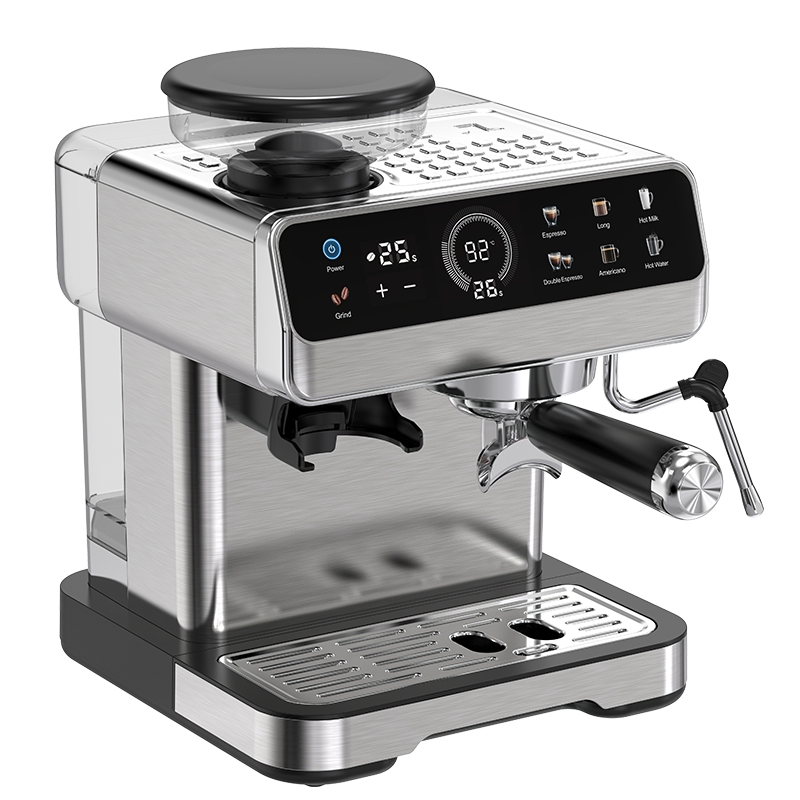 Tenfly Bean Grinding Coffee Machine, Touchscreen Espresso Maker Factory Custom