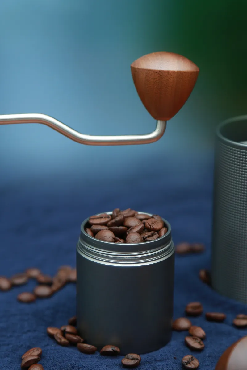 Professional Manual Espresso Grinder CNC Steel Burr 6