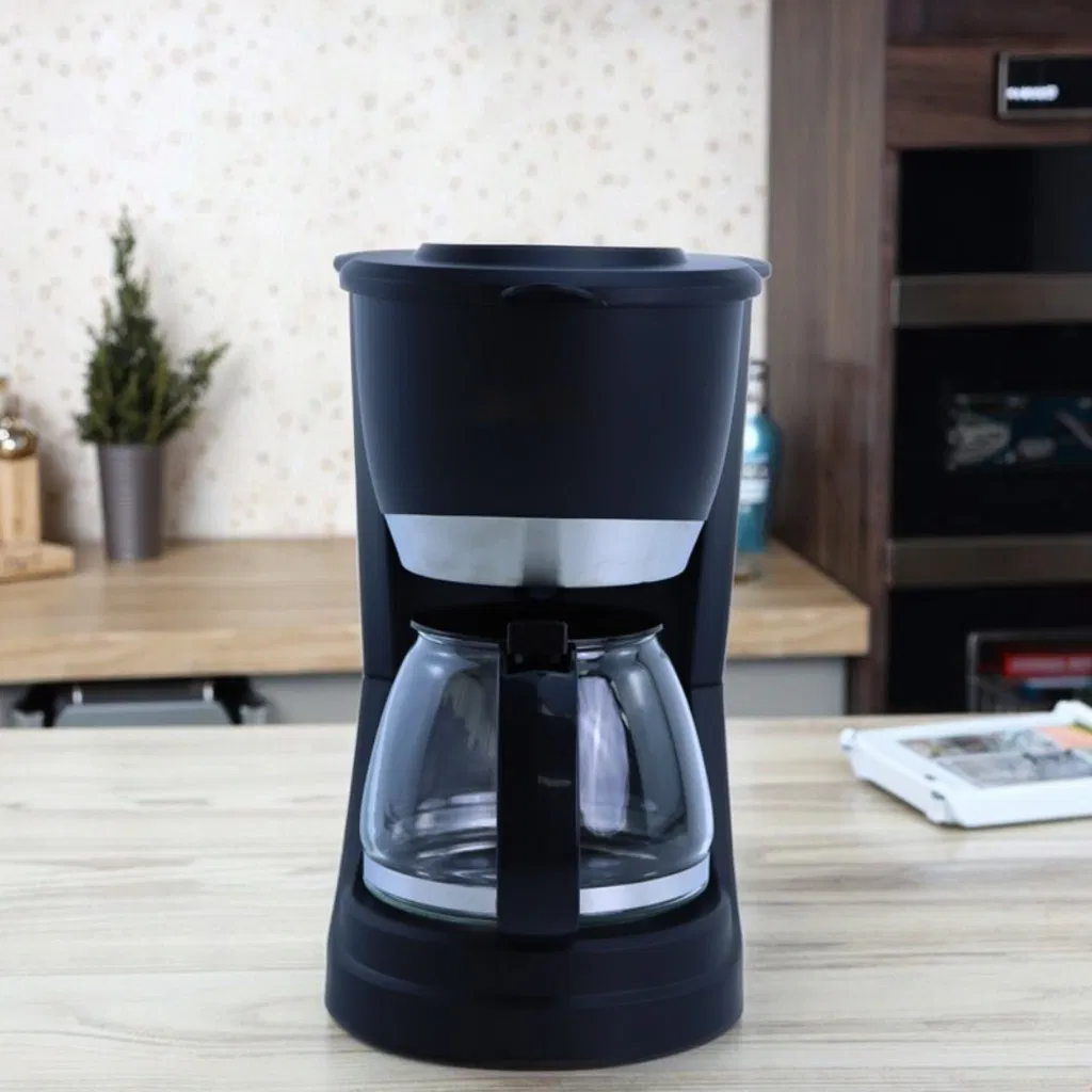 Automatic Drip Coffee Maker with Plastic Housing for Household and Hotel Use