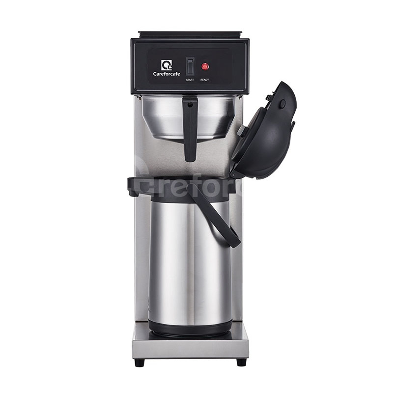 1900W Kitchen Hotel Buffet Stainless Steel 2.5L Electric Drip Manual Digital Filter Commercial Coffee Brewer Machine