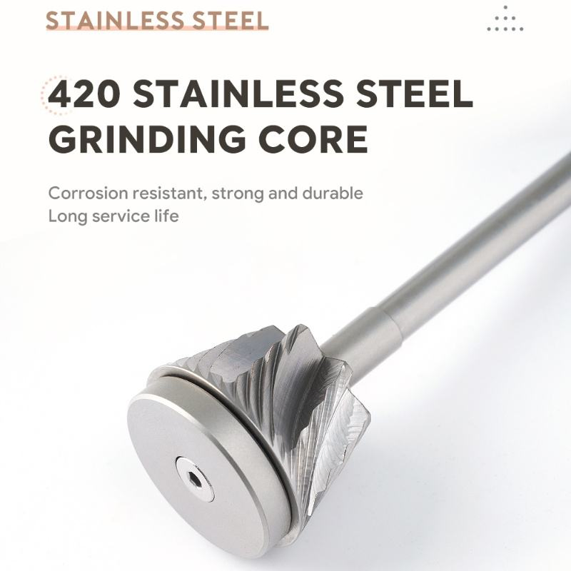 Manual Coffee Grinder 420 Stainless Steel Grinding Core Shell Hand Crank Coffee Grinder