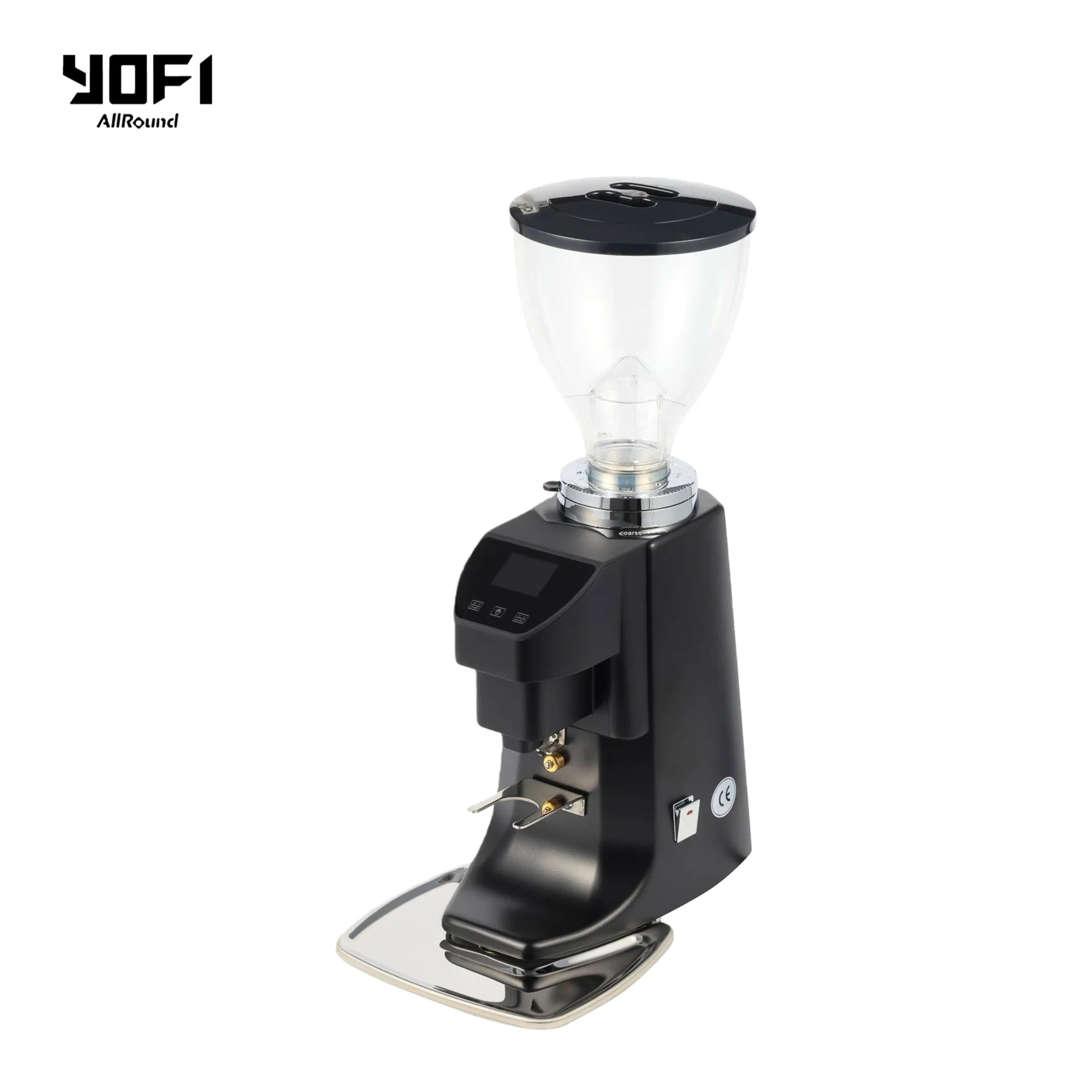 Commercial 370W High Performance Italian Electric Coffee Grinder Mill Multi Function Grinding Machine Espresso Grinder