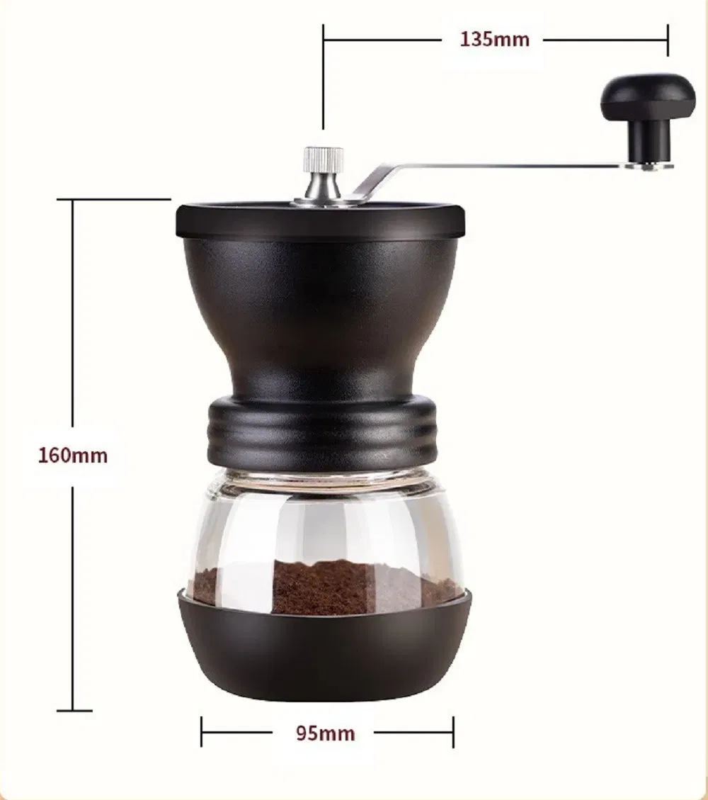 Hand Coffee Grinder Mill Adjustable Bean Settings Manual Burr Grinders Kw024_22