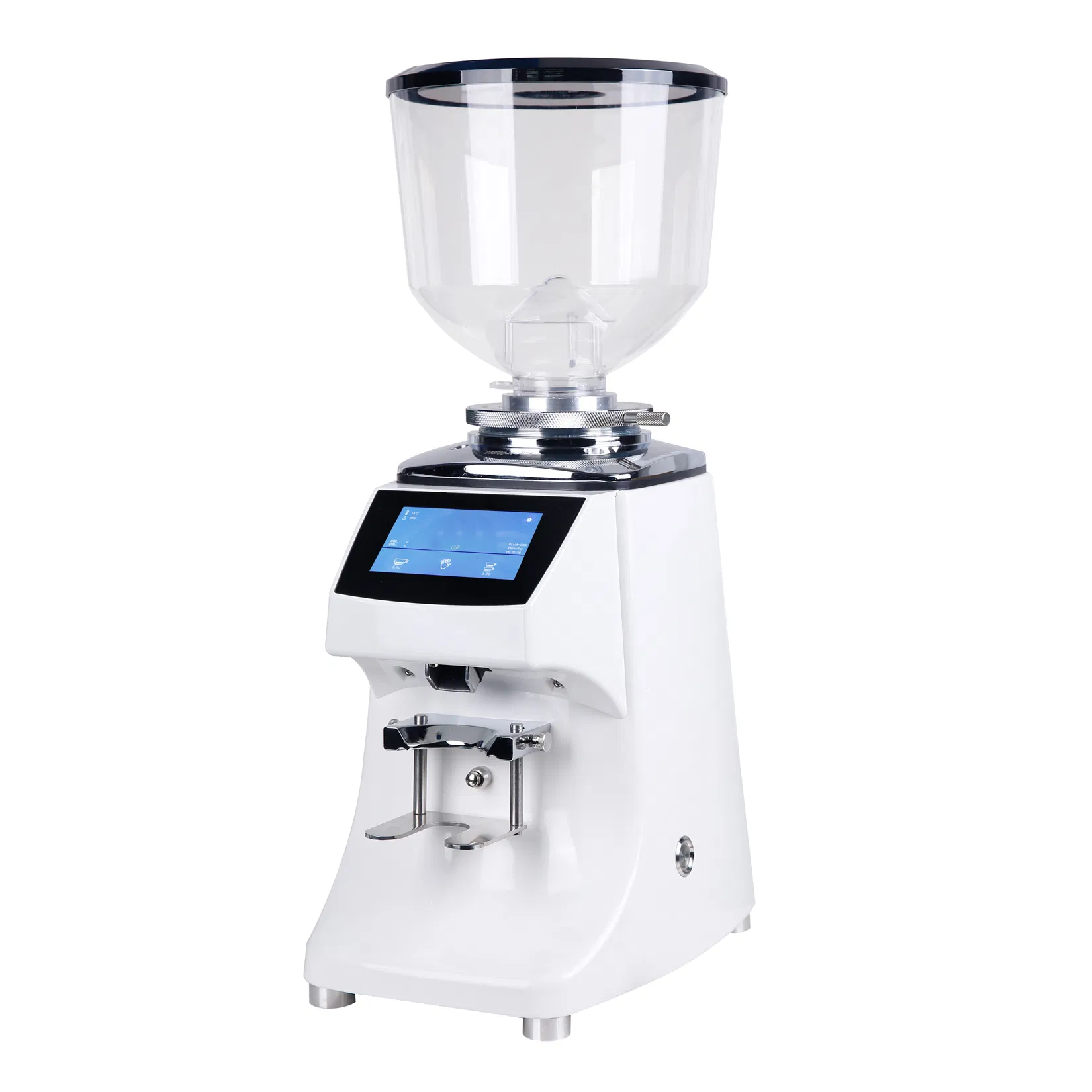 Commercial Professional Touch-Screen 83mm Flat Burr Coffee Espresso Grinder