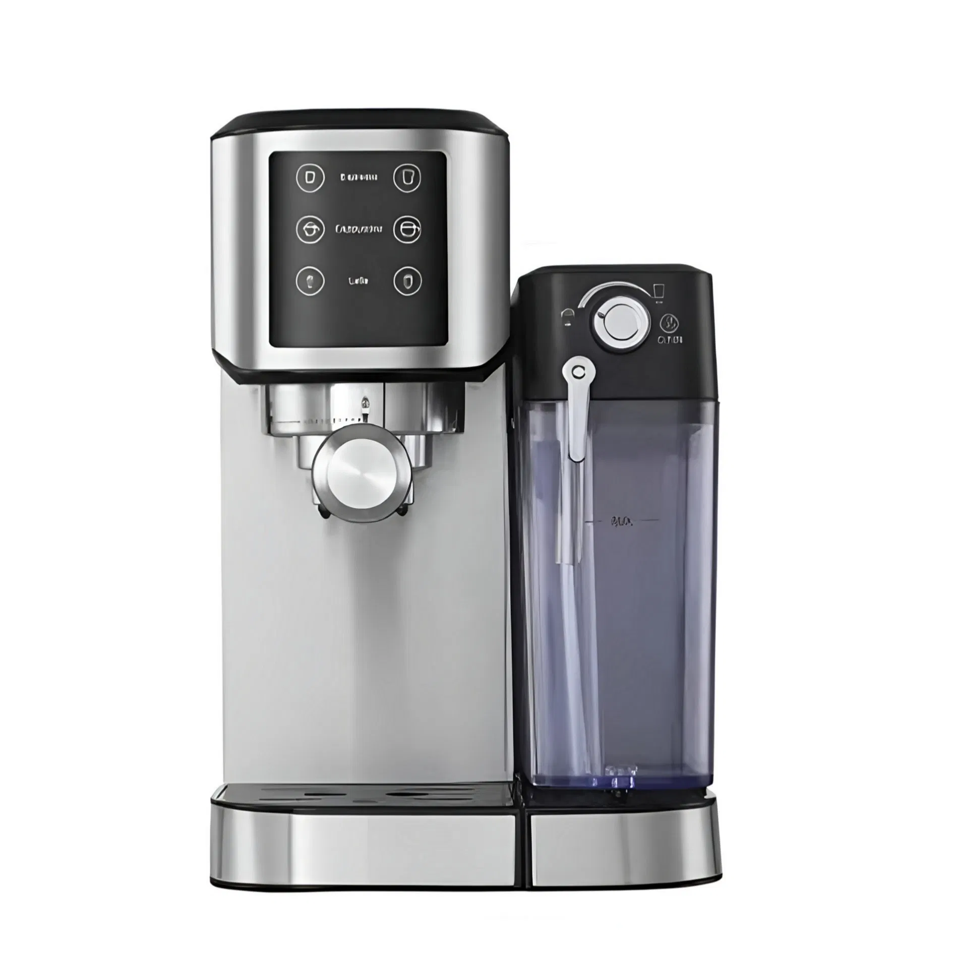 Semi-Automatic Coffee Machine with Quick Steam Function for Fast Milk Frothing
