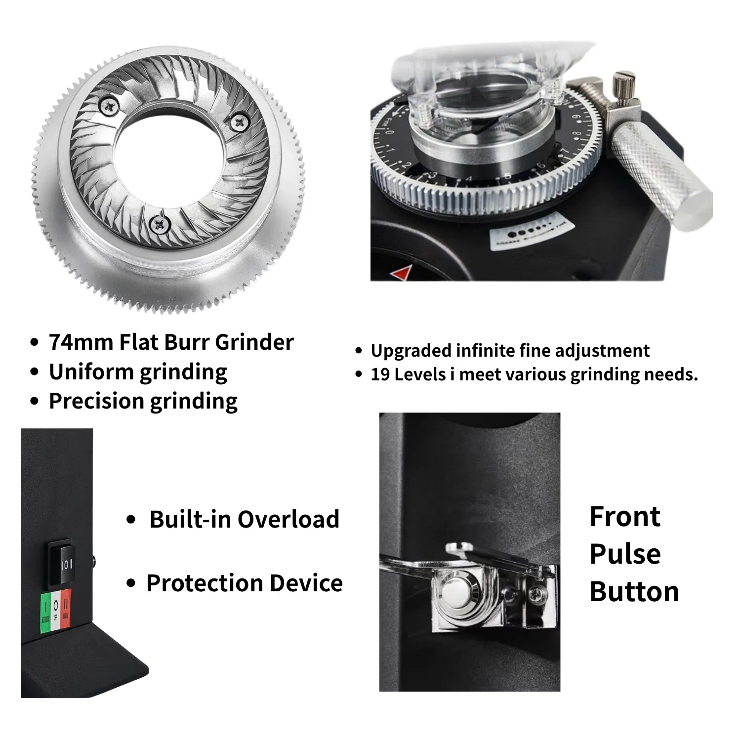 Electric Espresso Grinder Screen