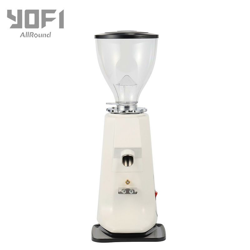 Classic Professional 1kg Capacity 64mm Flat Burr Commercial Electric Coffee Grinder for Coffee Shop