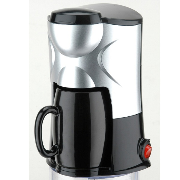 Portable Doulbe Cups Espresso Anti-Drip Coffee Maker 2 Cups