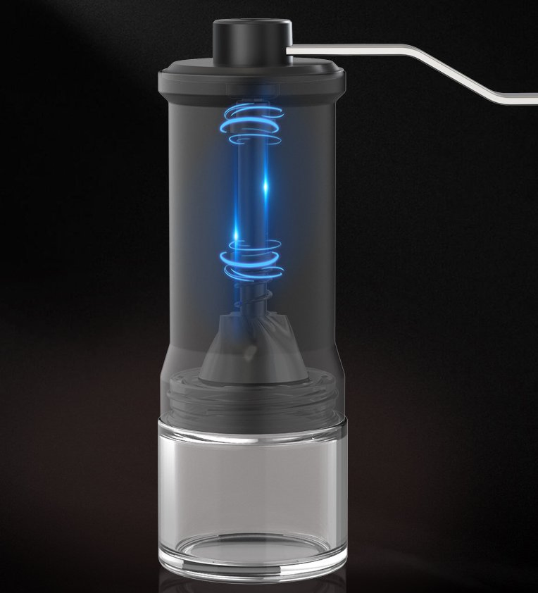 Manual Coffee Grinder, Ceramic Burr Coffee Grinder Manual Adjustable for Fine/Coarse Grind, Portable Spice Grinder