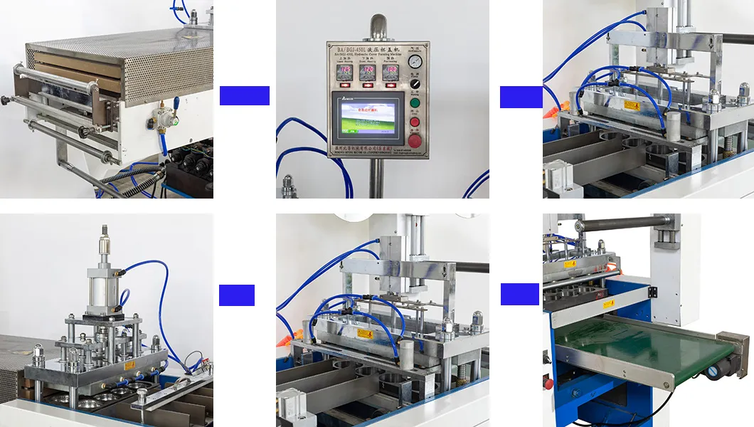 Coffee Lid Thermoforming Machine