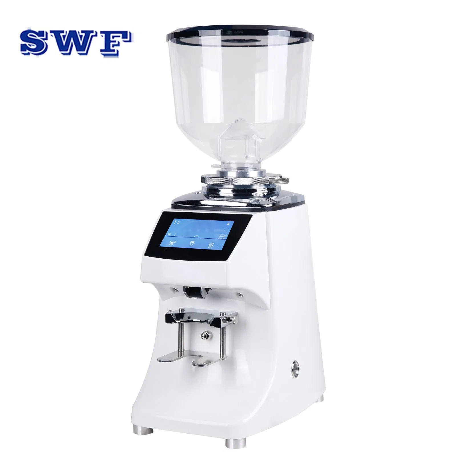Commercial Professional Touch-Screen 83mm Flat Burr Coffee Espresso Grinder