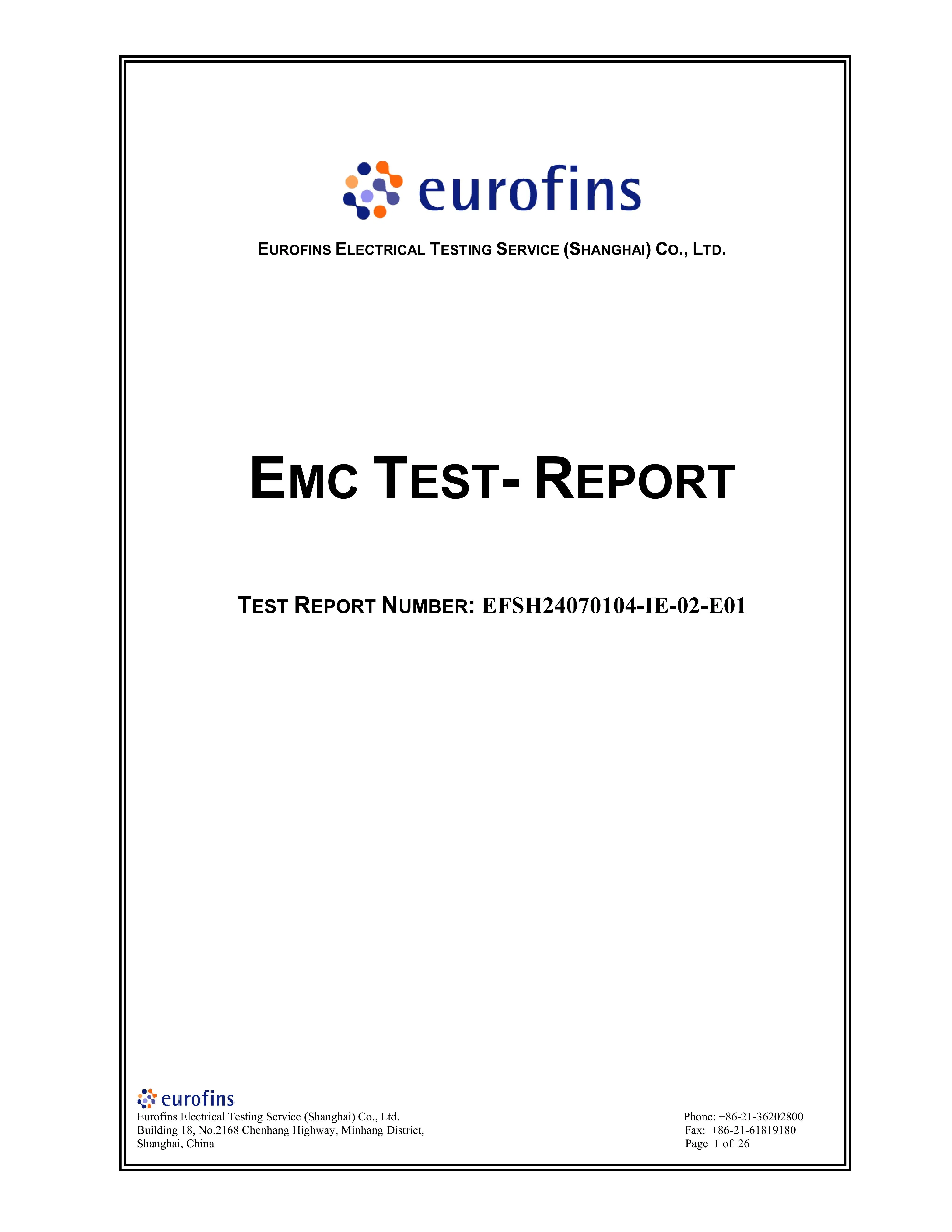 EMC Certification