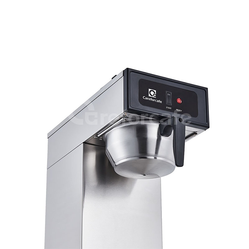 1900W Kitchen Hotel Buffet Stainless Steel 2.5L Electric Drip Manual Digital Filter Commercial Coffee Brewer Machine