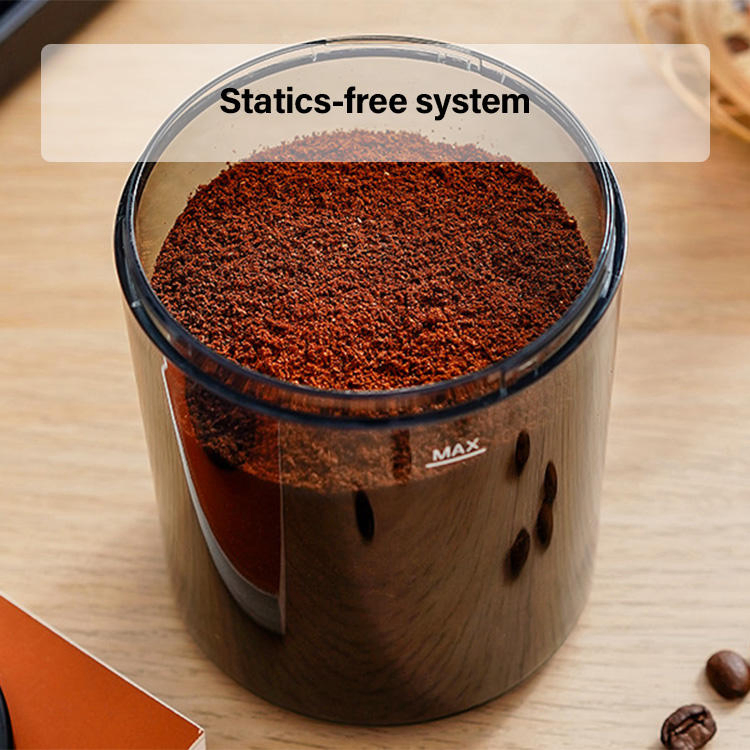 Smart Multifunction Burr Coffee Grinder Anti-Static Design Coffee Grinder Electric Coffee Grinder