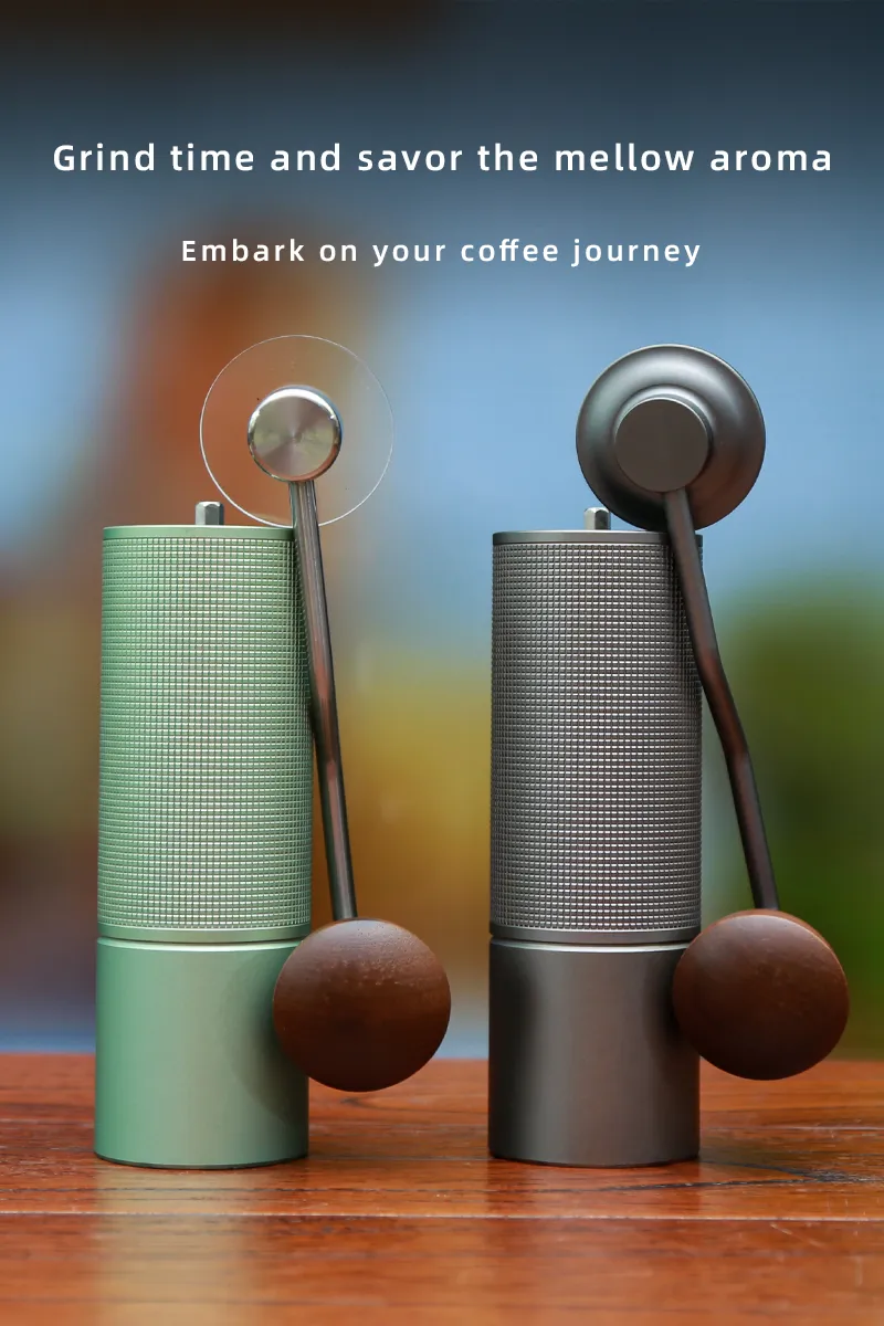 Professional Manual Espresso Grinder CNC Steel Burr 7