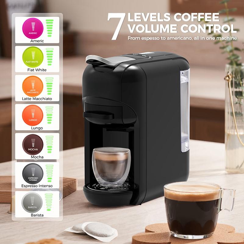 Multifunctional Coffee Maker 19bar Single Serve for Household Hotel Use Electric Us Plug Type Automatic Espresso Machine