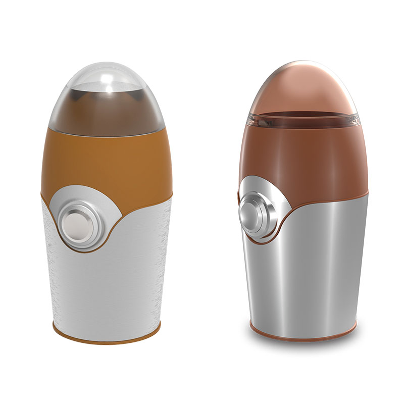 Best Portable Mini Professl Burr Coffee Machine Maker Lower Noise Produced Dry Grinding Coffee Grinder with Stainless Steel Blade and Detachable Bowl