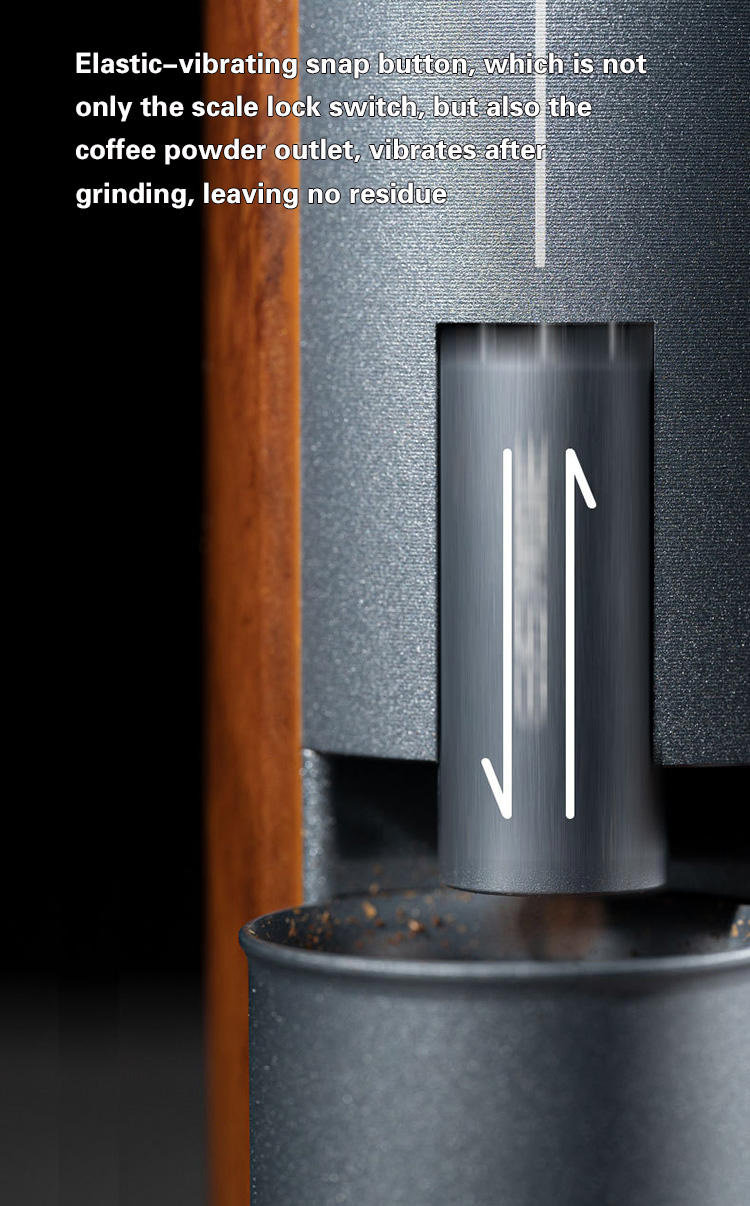 Portable Espresso Coffee Grinder with 2400mAh Lithium Battery 20W