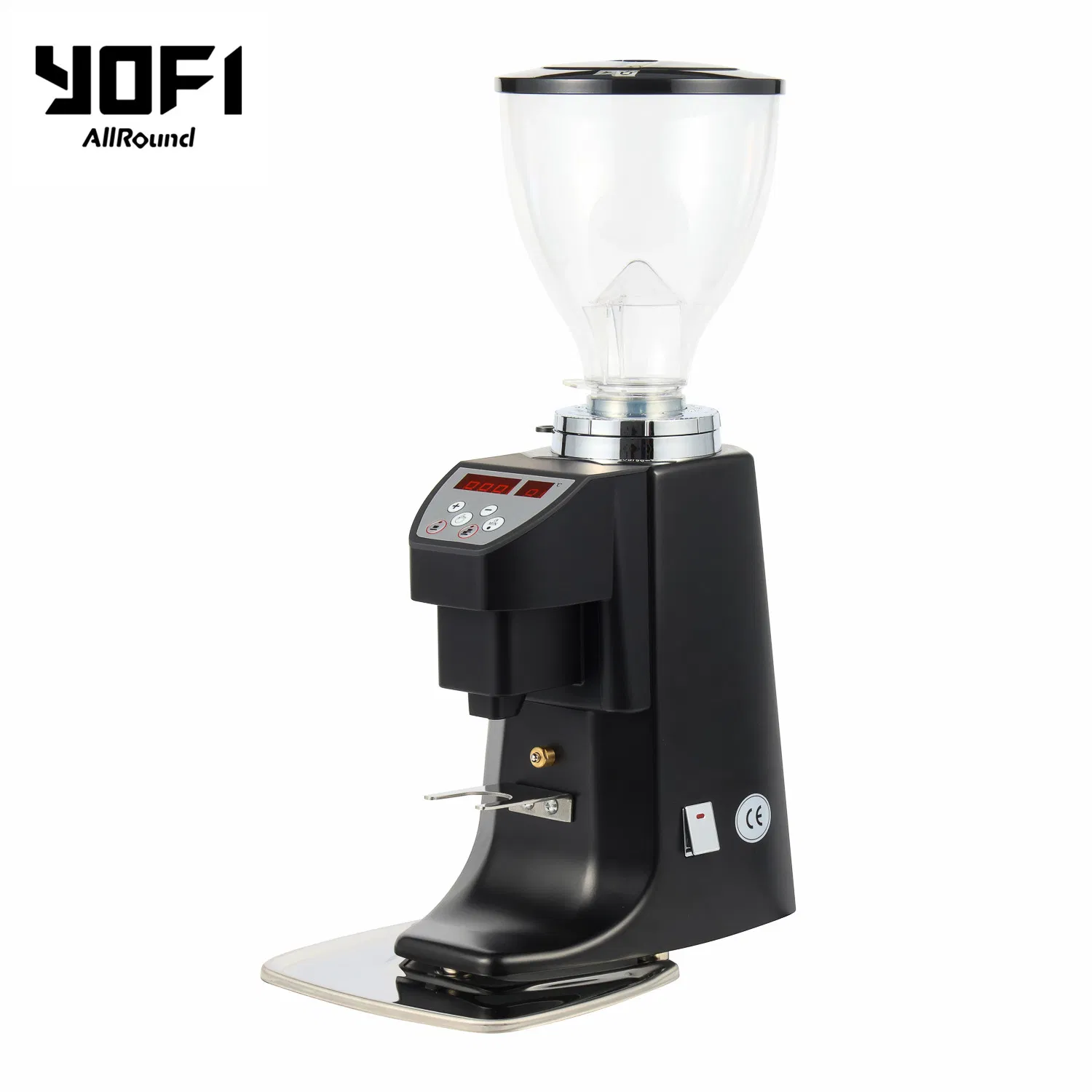 Efficient Espresso 64mm Flat Burr Italian Coffee Grinder