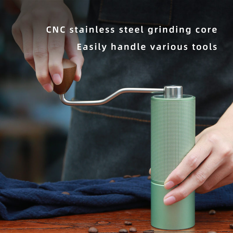 Ecoffee G12s Professional Manual Espresso Grinder CNC Steel Burr Adjustable