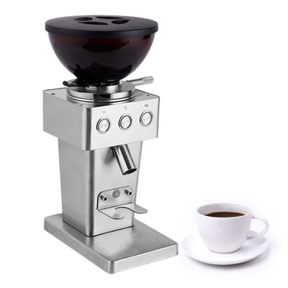 Titanium Burr Professional Electric Bean Powder Grinding Machine Electric Coffee Grinder