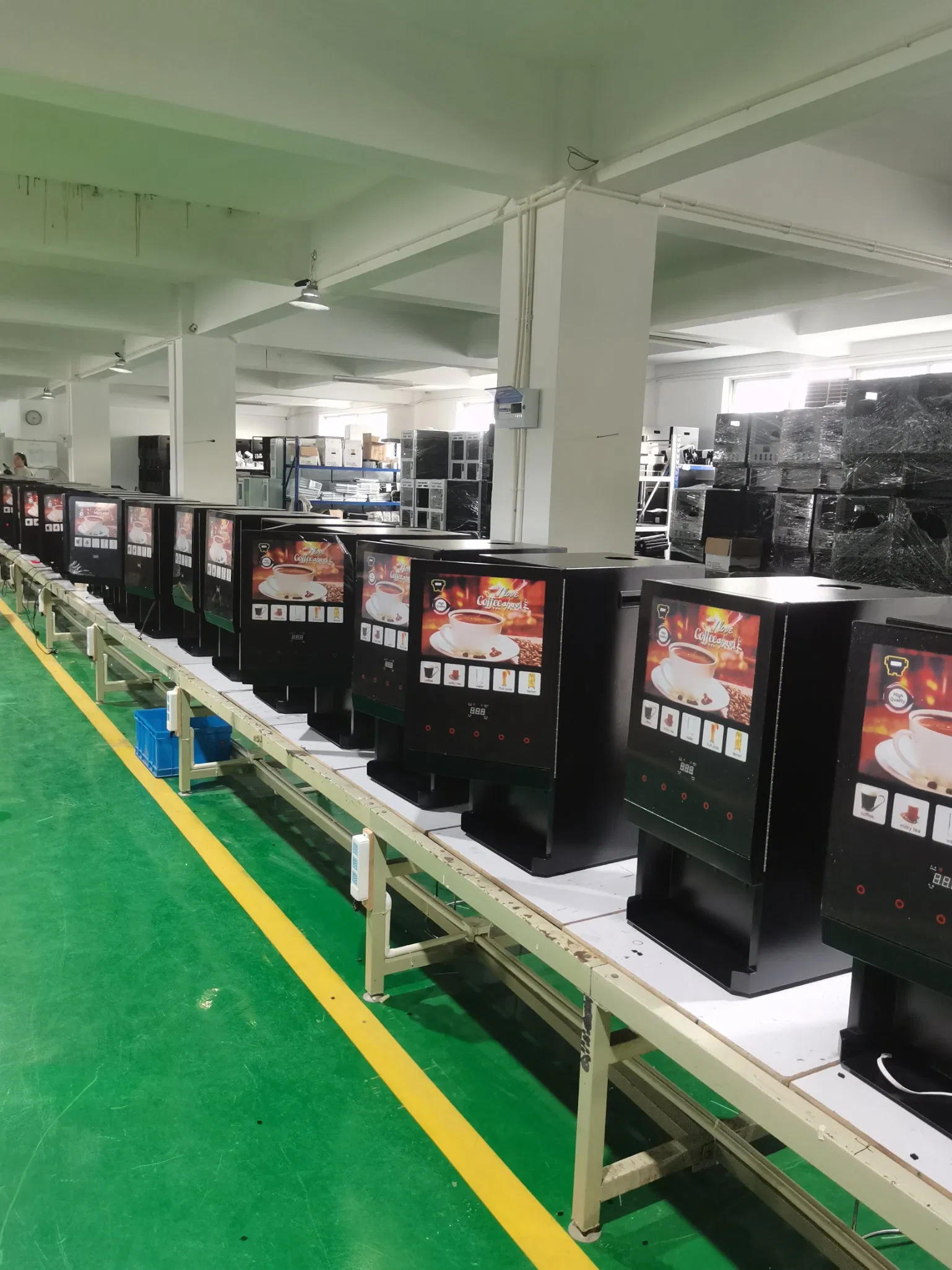 10 Drinks Automatic Coffee Vending Machine for Sale Wf1-404b