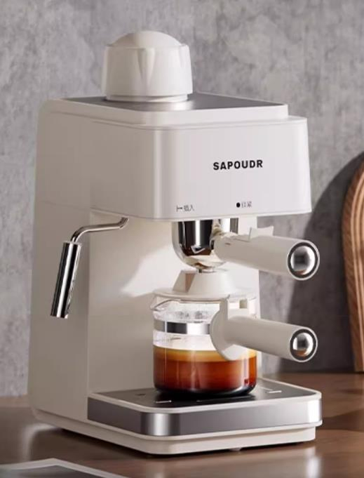 Ln Sapoudr Coffee Machine, Small Italian Semi-Automatic Office, American Coffee Machine