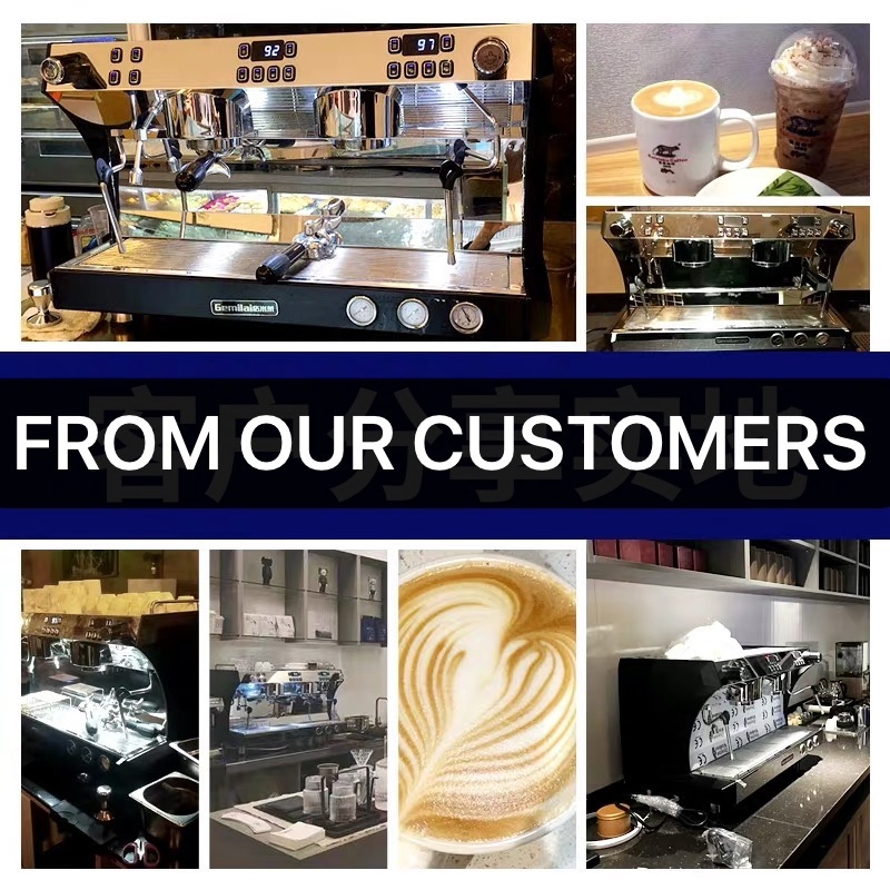 Professional Coffee Maschine Italian Coffee Maker Two Group Semi Automatic Commercial Coffee Espresso Machine in China