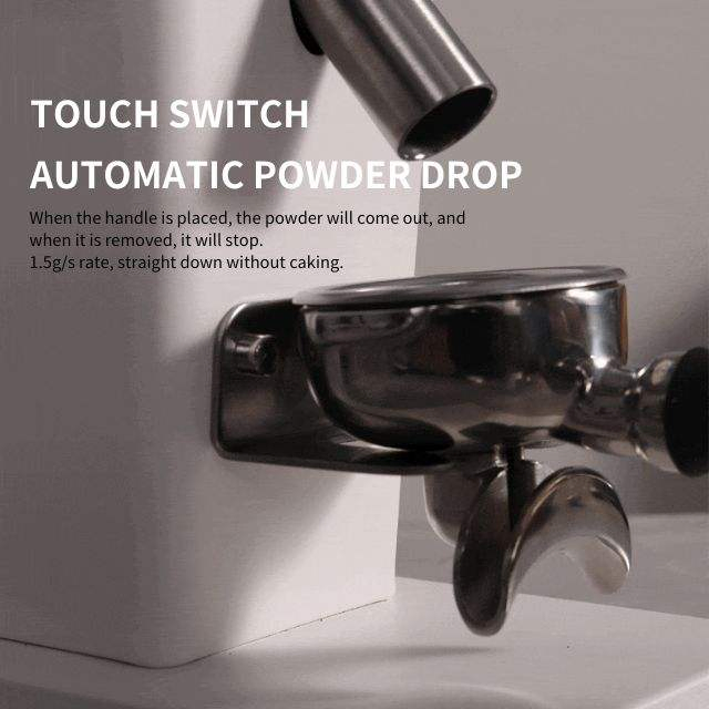 Titanium Burr Professional Electric Bean Powder Grinding Machine Electric Coffee Grinder