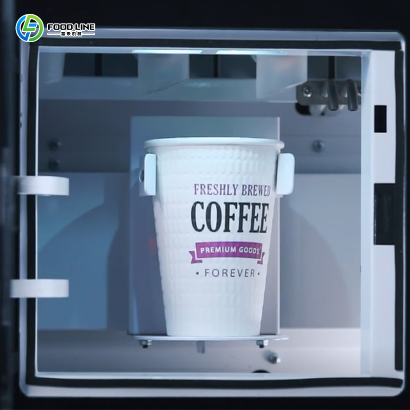 Fully Automatic Bean to Cup Office Business Coffee Vending Machine