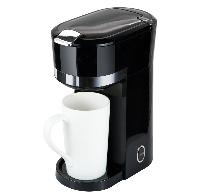 Longbank Hot Selling 2-in-1 Single Serve Coffee Maker