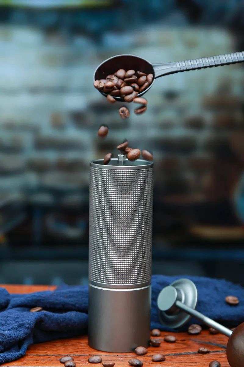 Professional Manual Espresso Grinder CNC Steel Burr 1